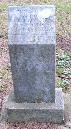 ALLEGAR THOMPSON, EMMA JANETTE - Emmet County, Iowa | EMMA JANETTE ALLEGAR THOMPSON 