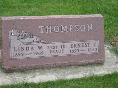 THOMPSON, ERNEST F. - Emmet County, Iowa | ERNEST F. THOMPSON 