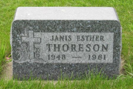THORESON, JANIS ESTHER - Emmet County, Iowa | JANIS ESTHER THORESON 