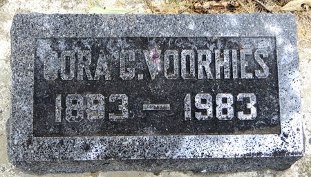 VOORHIES, CORA G. - Emmet County, Iowa | CORA G. VOORHIES 