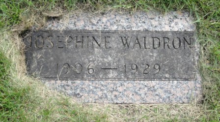 WALDRON, JOSEPHINE PATRICIA - Emmet County, Iowa | JOSEPHINE PATRICIA WALDRON 