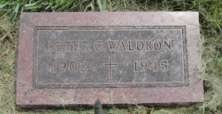 WALDRON, PETER CLEMENT - Emmet County, Iowa | PETER CLEMENT WALDRON 