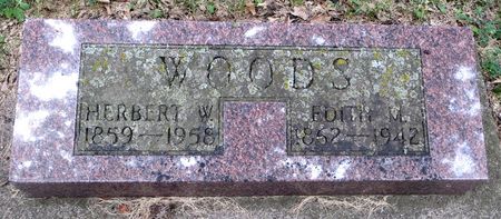 RAYMOND WOODS, EDITH W. - Emmet County, Iowa | EDITH W. RAYMOND WOODS 