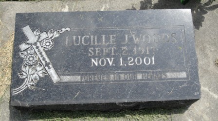 WOODS, LUCILLE JOSEPHINE - Emmet County, Iowa | LUCILLE JOSEPHINE WOODS 