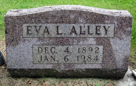 ALLEY, EVA L. - Fayette County, Iowa | EVA L. ALLEY 