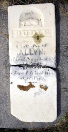 ALLYN, DUDIE - Fayette County, Iowa | DUDIE ALLYN 