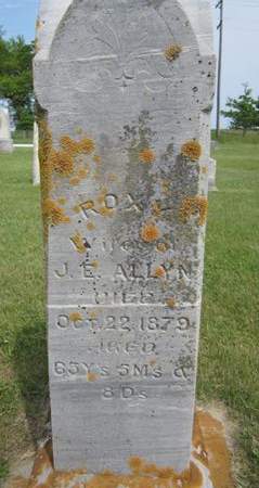 LAMB ALLYN, ROXANA A. - Fayette County, Iowa | ROXANA A. LAMB ALLYN 