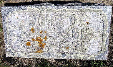 ANDERSON, JOHN O. - Fayette County, Iowa | JOHN O. ANDERSON 