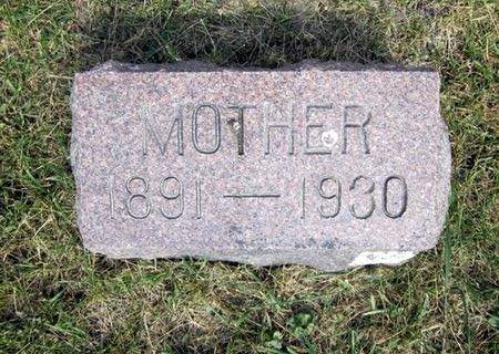 ARTHUR, MOTHER - Fayette County, Iowa | MOTHER ARTHUR 
