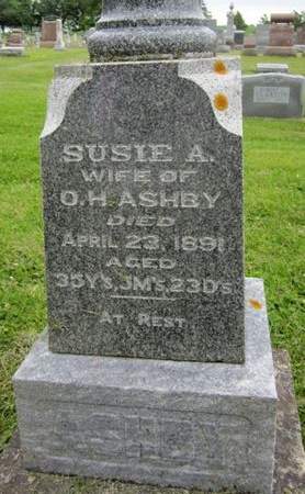ASHBY, SUSIE A. - Fayette County, Iowa | SUSIE A. ASHBY 