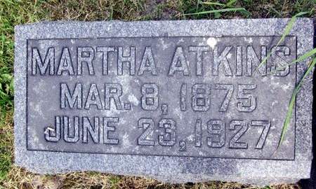 ATKINS, MARTHA - Fayette County, Iowa | MARTHA ATKINS 