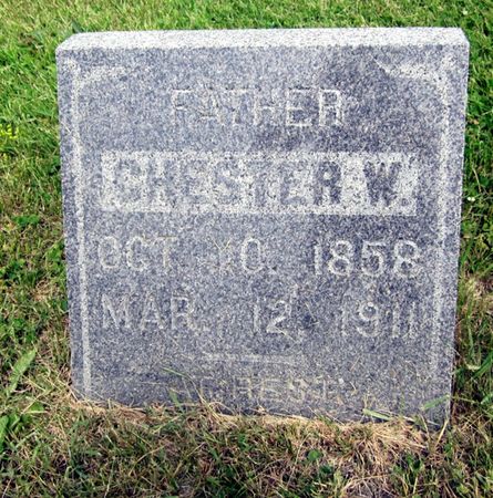 AUSTIN, CHESTER W. - Fayette County, Iowa | CHESTER W. AUSTIN 