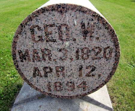 BAKEMAN, GEORGE W. - Fayette County, Iowa | GEORGE W. BAKEMAN 