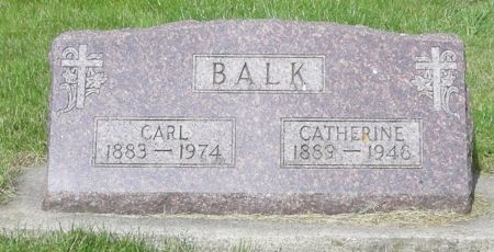 BALK, CARL - Fayette County, Iowa | CARL BALK 