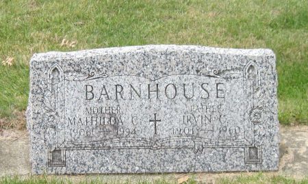 BARNHOUSE, IRVIN C - Fayette County, Iowa | IRVIN C BARNHOUSE 
