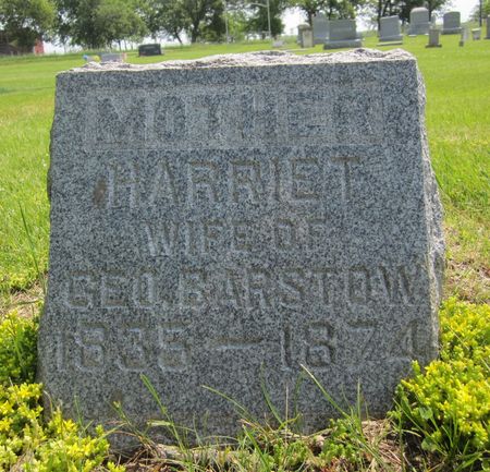 BARSTOW, HARRIET - Fayette County, Iowa | HARRIET BARSTOW 