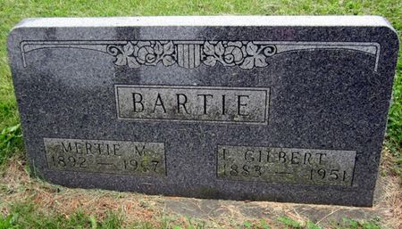 BARTIE, MERTIE M. - Fayette County, Iowa | MERTIE M. BARTIE 