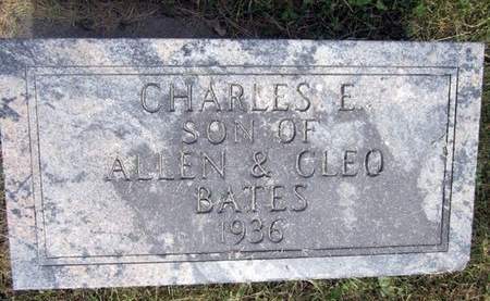 BATES, CHARLES E. - Fayette County, Iowa | CHARLES E. BATES 