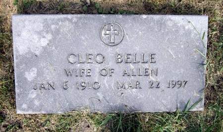 BATES, CLEO - Fayette County, Iowa | CLEO BATES 