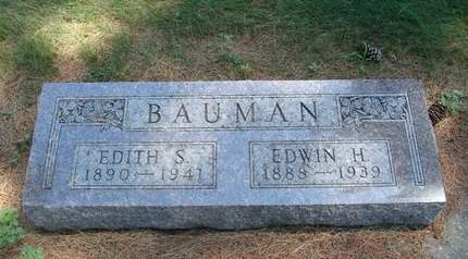 BAUMAN, EDITH S. - Fayette County, Iowa | EDITH S. BAUMAN 