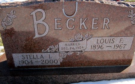 BECKER, STELLA I. - Fayette County, Iowa | STELLA I. BECKER 