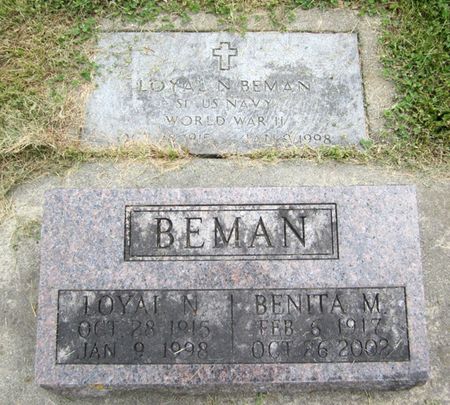 BEMAN, LOYAL - Fayette County, Iowa | LOYAL BEMAN 