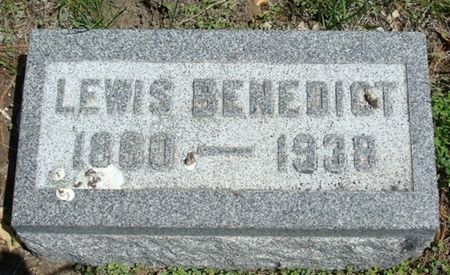 BENEDICT, LEWIS - Fayette County, Iowa | LEWIS BENEDICT 