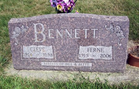 BENNETT, CLEVE - Fayette County, Iowa | CLEVE BENNETT 