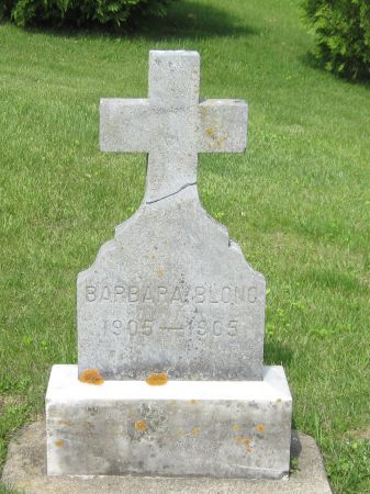 BLONG, BARBARA - Fayette County, Iowa | BARBARA BLONG 