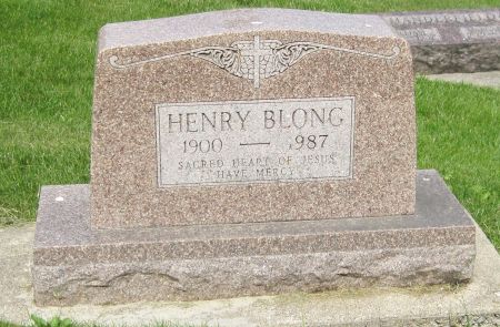 BLONG, HENRY - Fayette County, Iowa | HENRY BLONG 