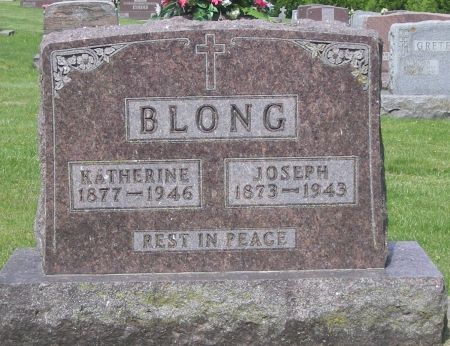 BLONG, KATHERINE - Fayette County, Iowa | KATHERINE BLONG 
