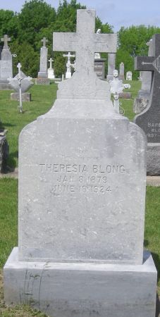 BLONG, THERESIA - Fayette County, Iowa | THERESIA BLONG 