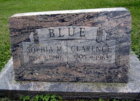 BLUE, CLARENCE - Fayette County, Iowa | CLARENCE BLUE 
