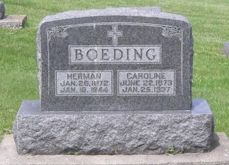 BOEDING, CAROLINE - Fayette County, Iowa | CAROLINE BOEDING 