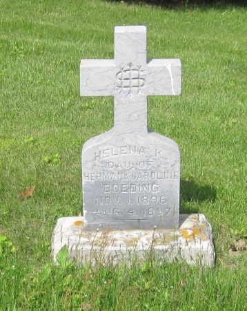 BOEDING, HELENA K - Fayette County, Iowa | HELENA K BOEDING 