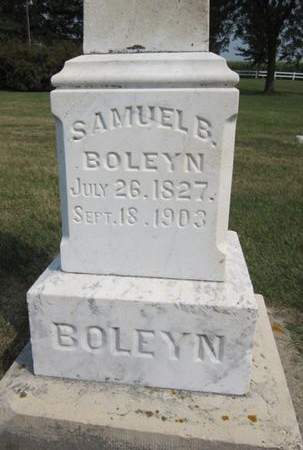 BOLEYN, SAMUEL - Fayette County, Iowa | SAMUEL BOLEYN 
