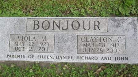 BONJOUR, VIOLA M. - Fayette County, Iowa | VIOLA M. BONJOUR 
