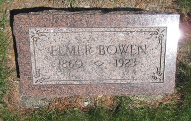 BOWEN, ELMER EVERETT - Fayette County, Iowa | ELMER EVERETT BOWEN 