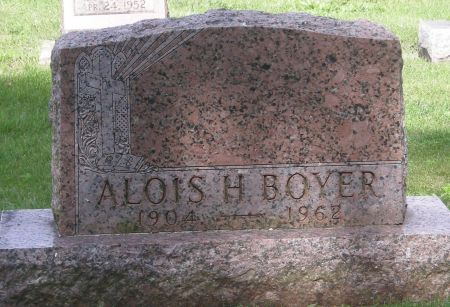 BOYER, ALOIS H - Fayette County, Iowa | ALOIS H BOYER 