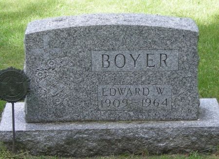 BOYER, EDWARD W - Fayette County, Iowa | EDWARD W BOYER 