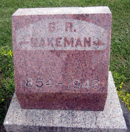 BAKEMAN, GEORGE RICHARD - Fayette County, Iowa | GEORGE RICHARD BAKEMAN 