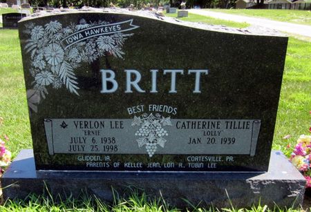 BRITT, VERLON E. - Fayette County, Iowa | VERLON E. BRITT 