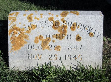 BROCKWAY, SARAH - Fayette County, Iowa | SARAH BROCKWAY 