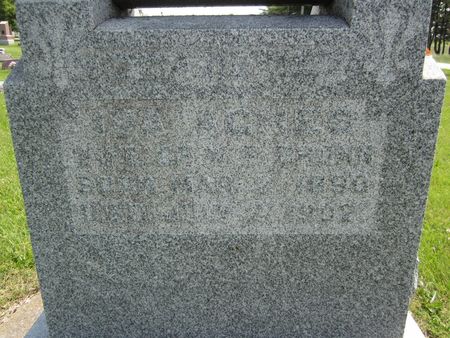 BRONN, IVA AGNES - Fayette County, Iowa | IVA AGNES BRONN 