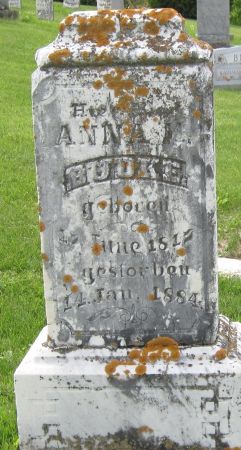 BUDKE, ANNA M - Fayette County, Iowa | ANNA M BUDKE 