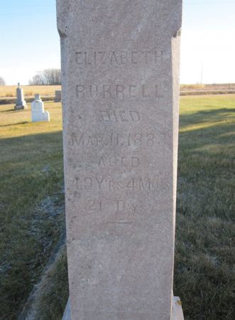 BURRELL, ELIZABETH - Fayette County, Iowa | ELIZABETH BURRELL 