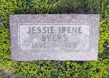 BYERS, JESSIE IRENE - Fayette County, Iowa | JESSIE IRENE BYERS 