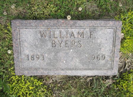 BYERS, WILLIAM F. - Fayette County, Iowa | WILLIAM F. BYERS 