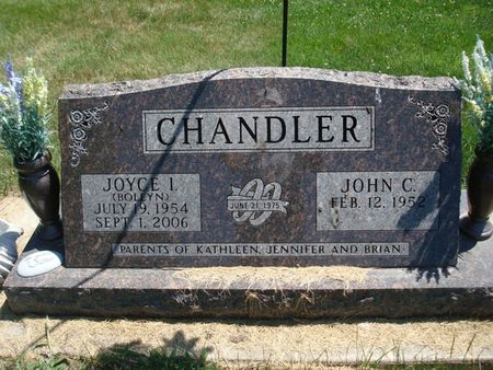 CHANDLER, JOYCE I. - Fayette County, Iowa | JOYCE I. CHANDLER 