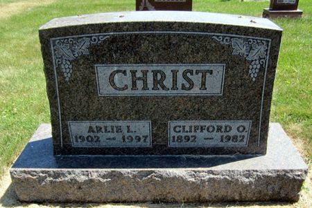 CHRIST, CLIFFORD - Fayette County, Iowa | CLIFFORD CHRIST 